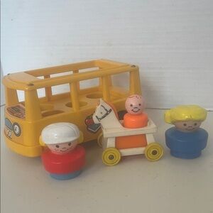 Vintage Fisher-Price Little People Play Set